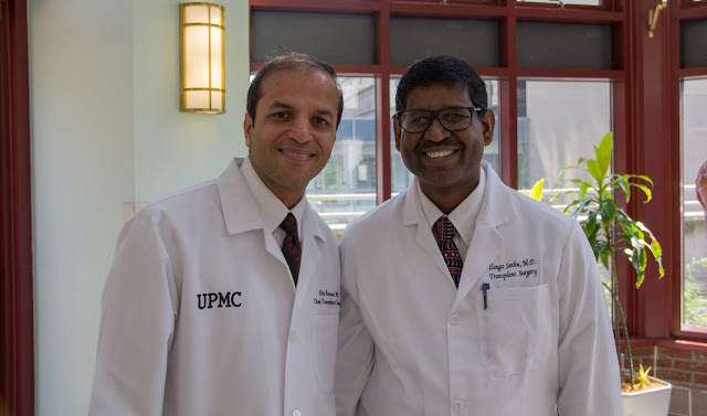 With Prof. Humar, Chief of Transplantation at STI, UPMC.
