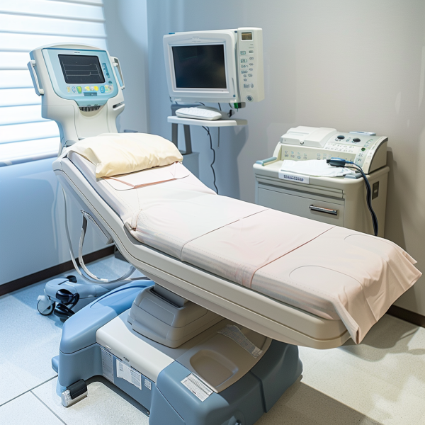 A fibroscan machine